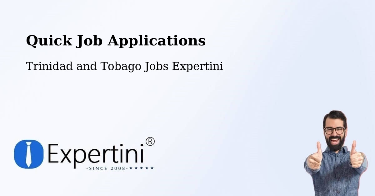 Quick Apply Feature – Debe - Trinidad and Tobago Jobs Expertini
